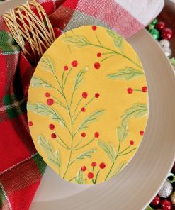 Parchment Texture Sheets - Christmas Text - Intricut Edibles